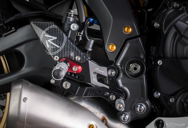 Adjustable Rear Sets With Fold Up Foot Pegs for Yamaha Naturale